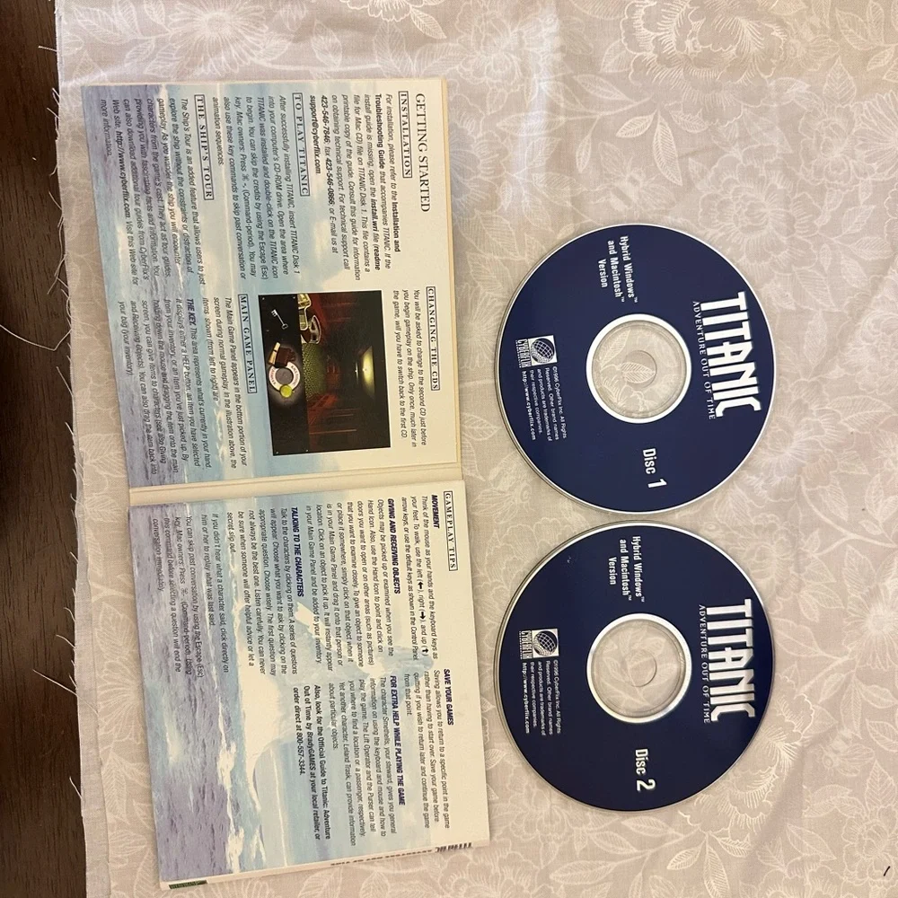 Vintage Titanic Adventure PC/Mac game